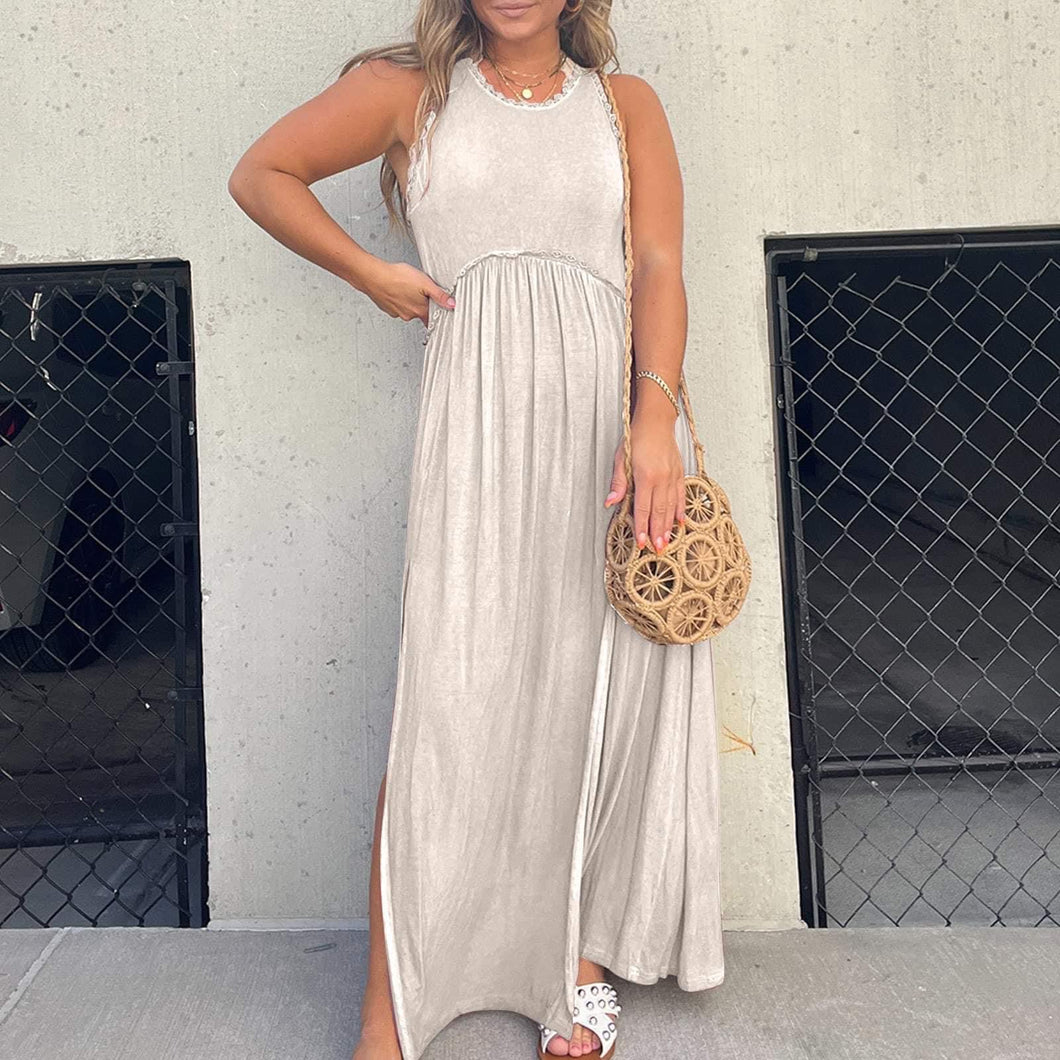 Front Slit Maxi Dress Preorder