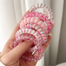 Load image into Gallery viewer, 6-Piece Resin Telephone Line Hair Ropes
