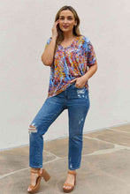 Load image into Gallery viewer, Be Stage Full Size Printed Dolman Flowy Top
