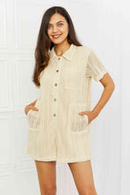 Load image into Gallery viewer, HEYSON Ready For The Day Crochet Romper
