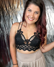 Load image into Gallery viewer, Lace Bralette - Black
