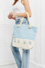 Load image into Gallery viewer, Justin Taylor Picnic Date Tassel Tote Bag
