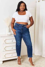 Load image into Gallery viewer, Judy Blue Full Size High Waist Released Hem Slit Jeans
