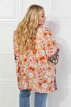 Load image into Gallery viewer, Justin Taylor Peachy Keen Cover-Up  Kimono
