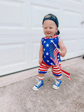 Load image into Gallery viewer, Star Striped 4th Of July Outfit
