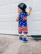 Load image into Gallery viewer, Star Striped 4th Of July Outfit
