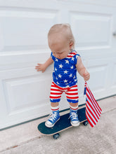 Load image into Gallery viewer, Star Striped 4th Of July Outfit
