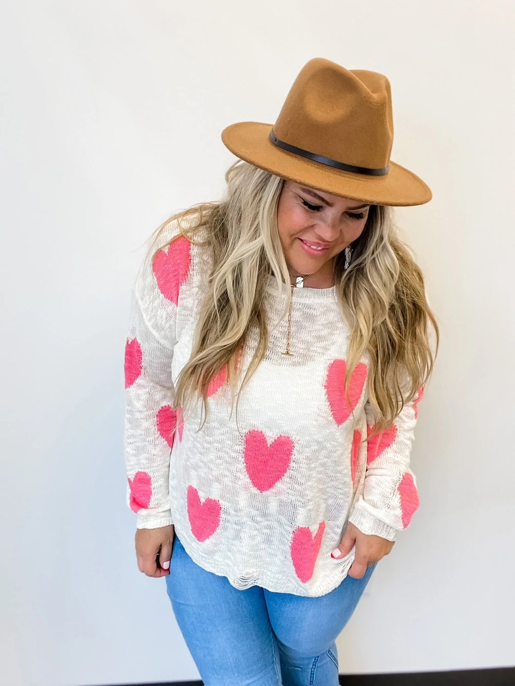 Valentina Heart Sweater