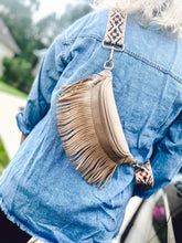 Load image into Gallery viewer, Fringe Suede Sling
